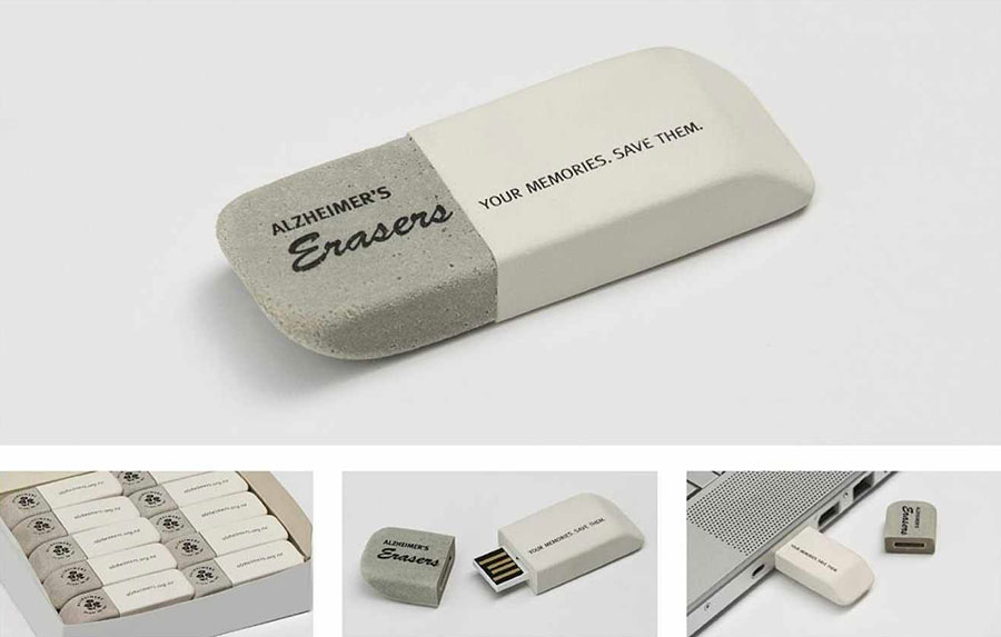 Idée de clé USB personnalisée originale pour communiquer