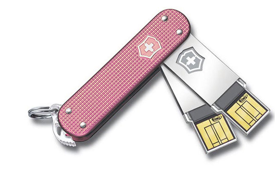 Idée de clé USB personnalisée originale pour marque de couteaux
