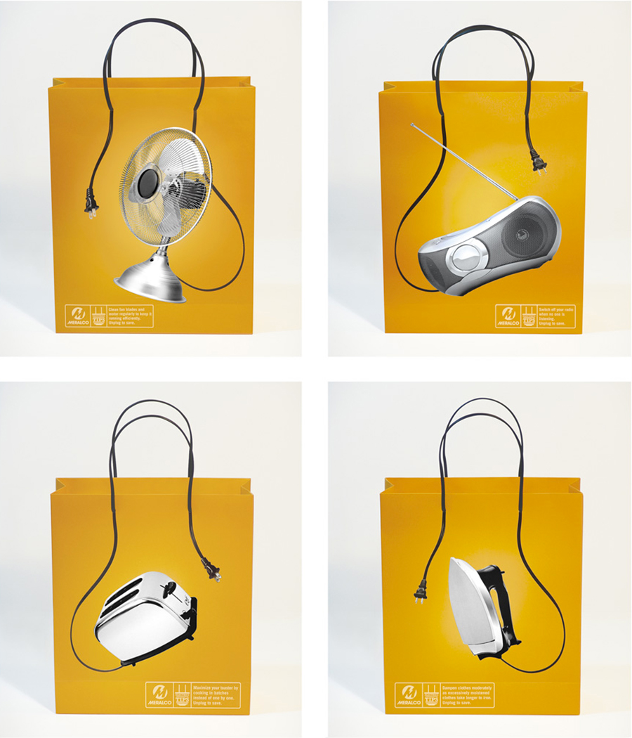Idée goodies originale de sac shopping publicitaire fournisseur d’énergie